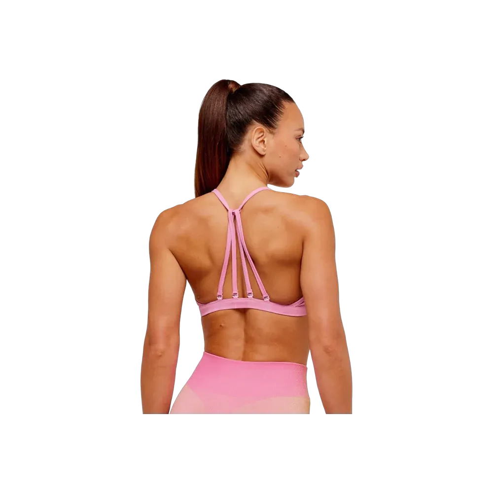 Gymshark Washed Minimal Sports Bra - Light Support Focus Pink