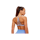 Gymshark Minimal Halterneck Sports Bra - Light Support Steady Purple