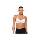 Gymshark Minimal Halterneck Sports Bra - Light Support White