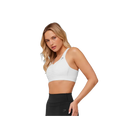 Gymshark High Support Ruched Sports Bra GS White