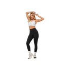 Gymshark High Support Ruched Sports Bra GS White