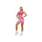 Gymshark High Support Ruched Sports Bra Super-Set Pink