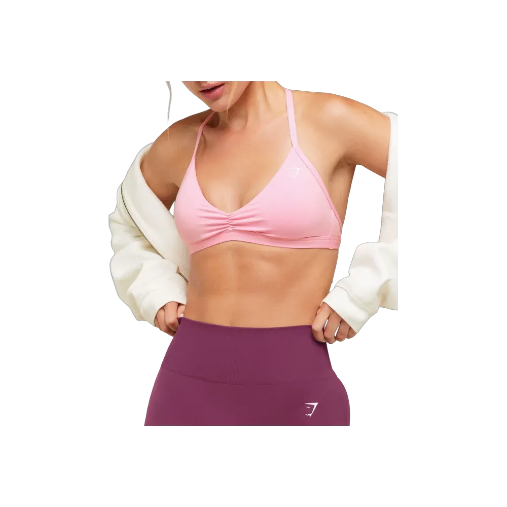 Gymshark Minimal Sports Bra 2.0 - Light Support Poise Pink