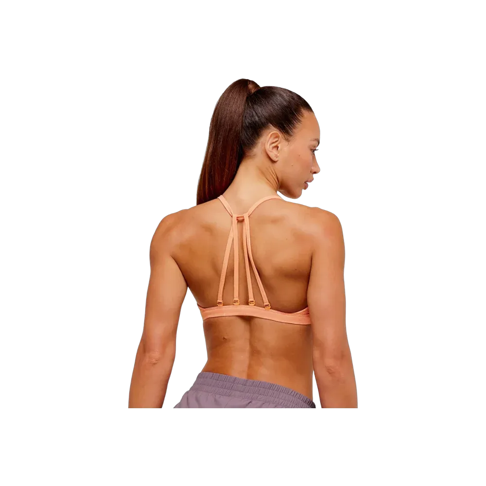 Gymshark Washed Minimal Sports Bra - Light Support Dayglow Peach