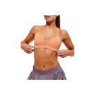 Gymshark Washed Minimal Sports Bra - Light Support Dayglow Peach