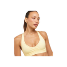 Gymshark Ruched Sports Bra 2.0 - Medium Support Butter Yellow