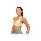 Gymshark Ruched Sports Bra 2.0 - Medium Support Butter Yellow