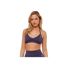 Gymshark Minimal Halterneck Sports Bra - Light Support Midnight Purple