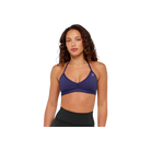Gymshark Minimal Halterneck Sports Bra - Light Support Indigo Purple