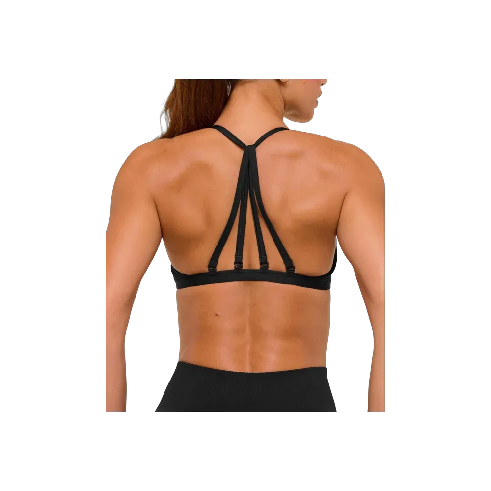Gymshark Minimal Sports Bra - Light Support Black