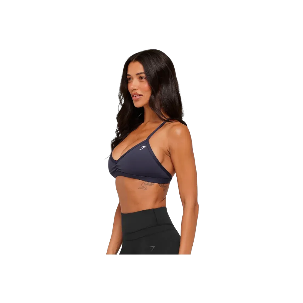 Gymshark Minimal Sports Bra - Light Support Heavy Blue