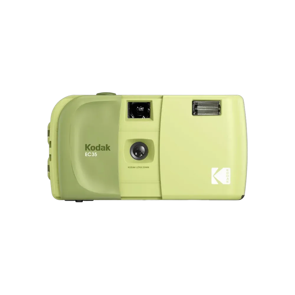 Kodak EC35 35mm Film Camera Avocado Green