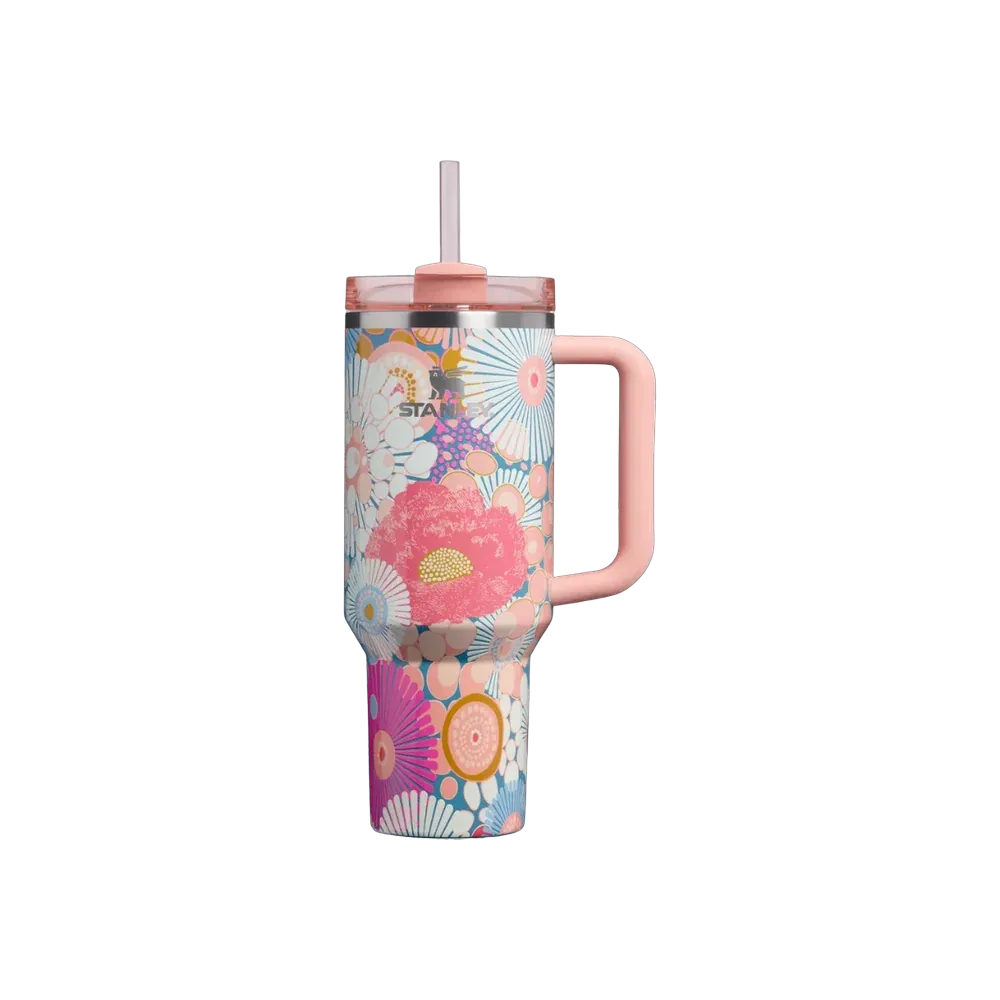Stanley The Quencher H2.0 FlowState Tumbler Sorbet Wildflower