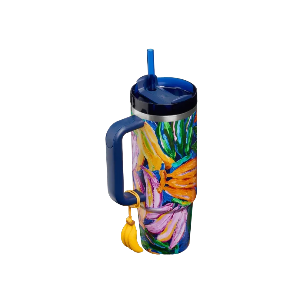 Stanley 1913 X Farm Rio Quencher H2.0 FlowState™ Tumbler Farm Rio Painted Bananas