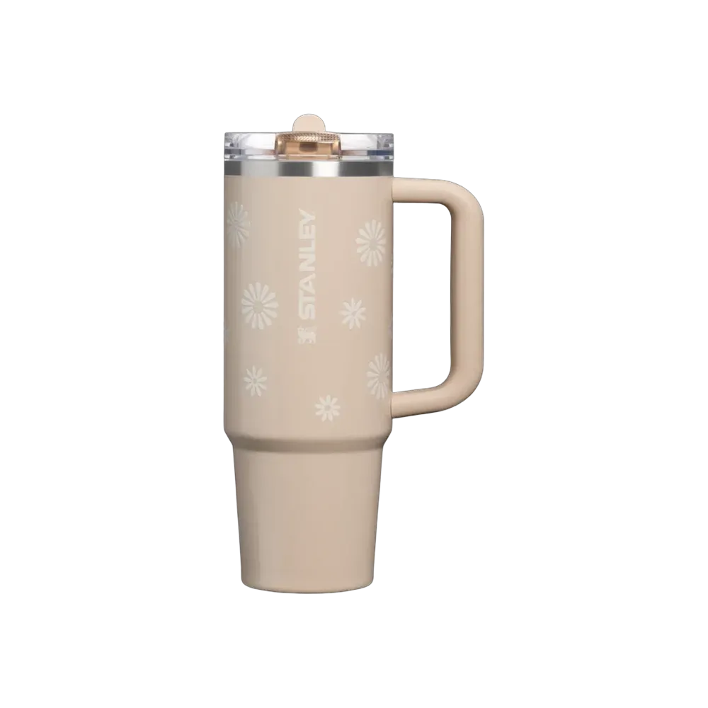 Stanley The Quencher ProTour Flip Straw Tumbler 30 OZ Champagne Daisies