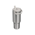 Stanley The IceFlow Flip Straw Tumbler 30 OZ Stainless Steel Ash