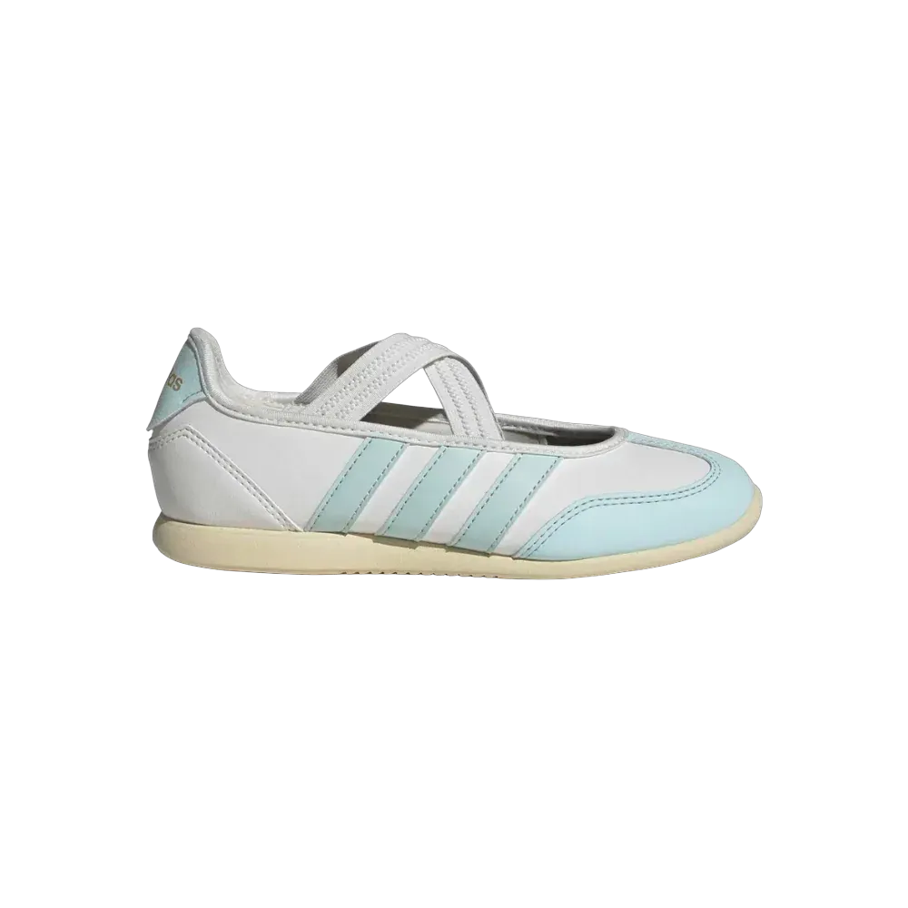 Adidas Barreda Mary Jane J 'Core White Halo Mint Warm Vanilla'