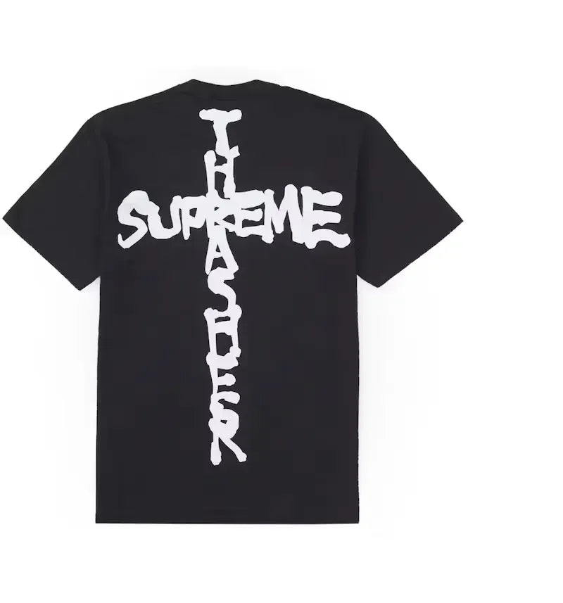 Supreme Trasher Cross Tee Black