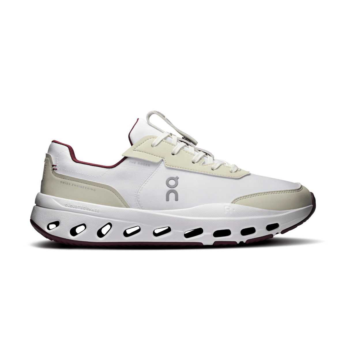 On Running THE ROGER Wildcard Ivory Maroon