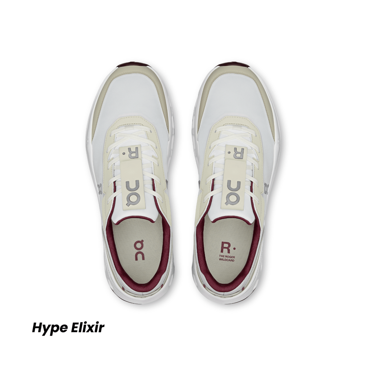 On Running THE ROGER Wildcard Ivory Maroon