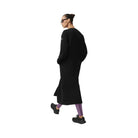 Alo Women's Double Face Wool City Girl Long Coat - Black