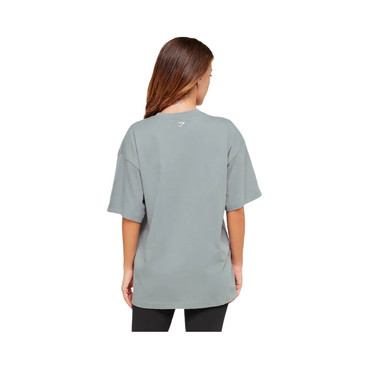 Gymshark Athletic Department Oversized Graphic T-Shirt - Denim Grey