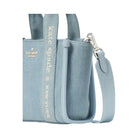 Kate Spade Kip Denim Mini Tote Blue Multicolor