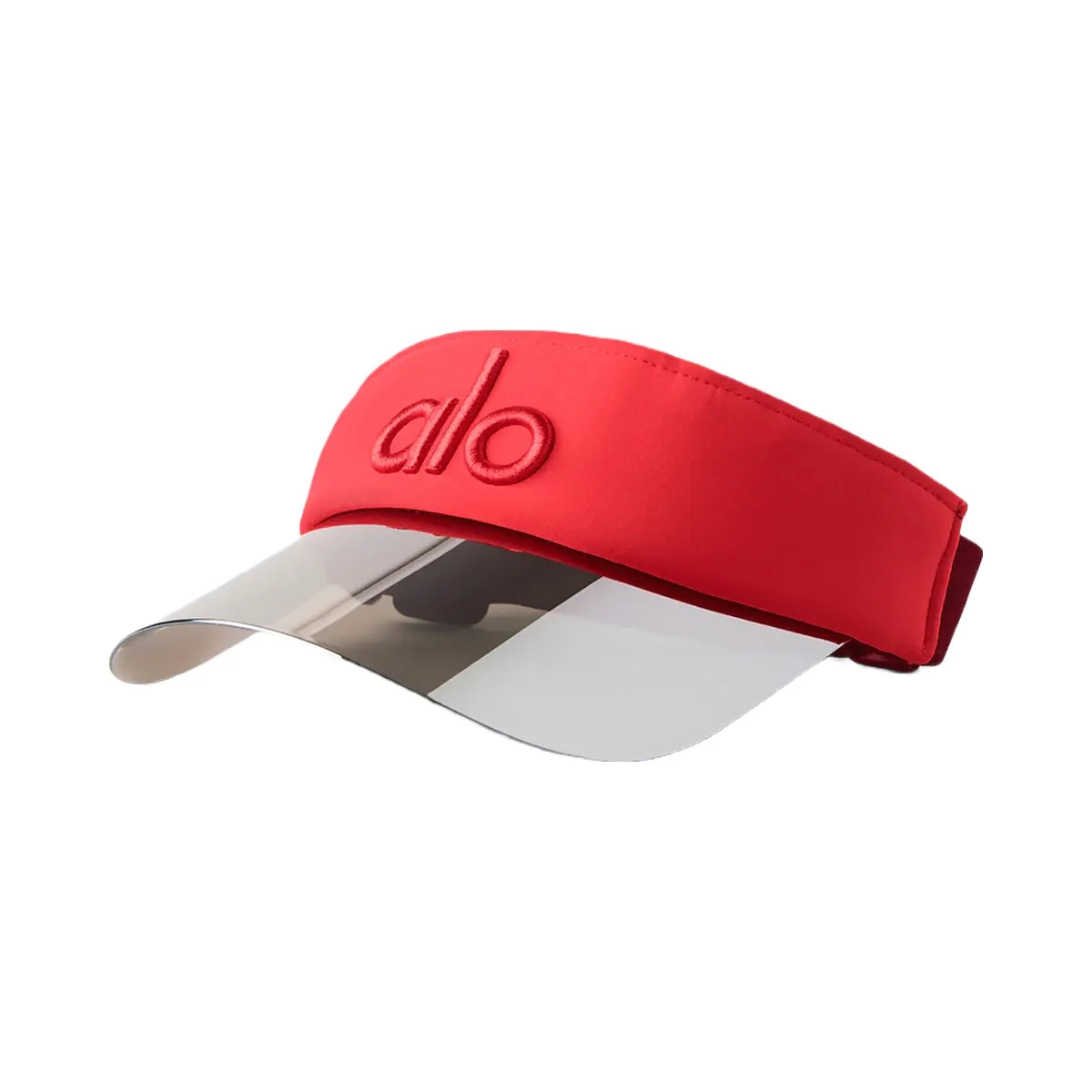 Alo Airlift Solar Visor - Bright Red