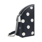 Kate Spade Morgan Sunshine Dot Double zip Dome Crossbody Black Multi