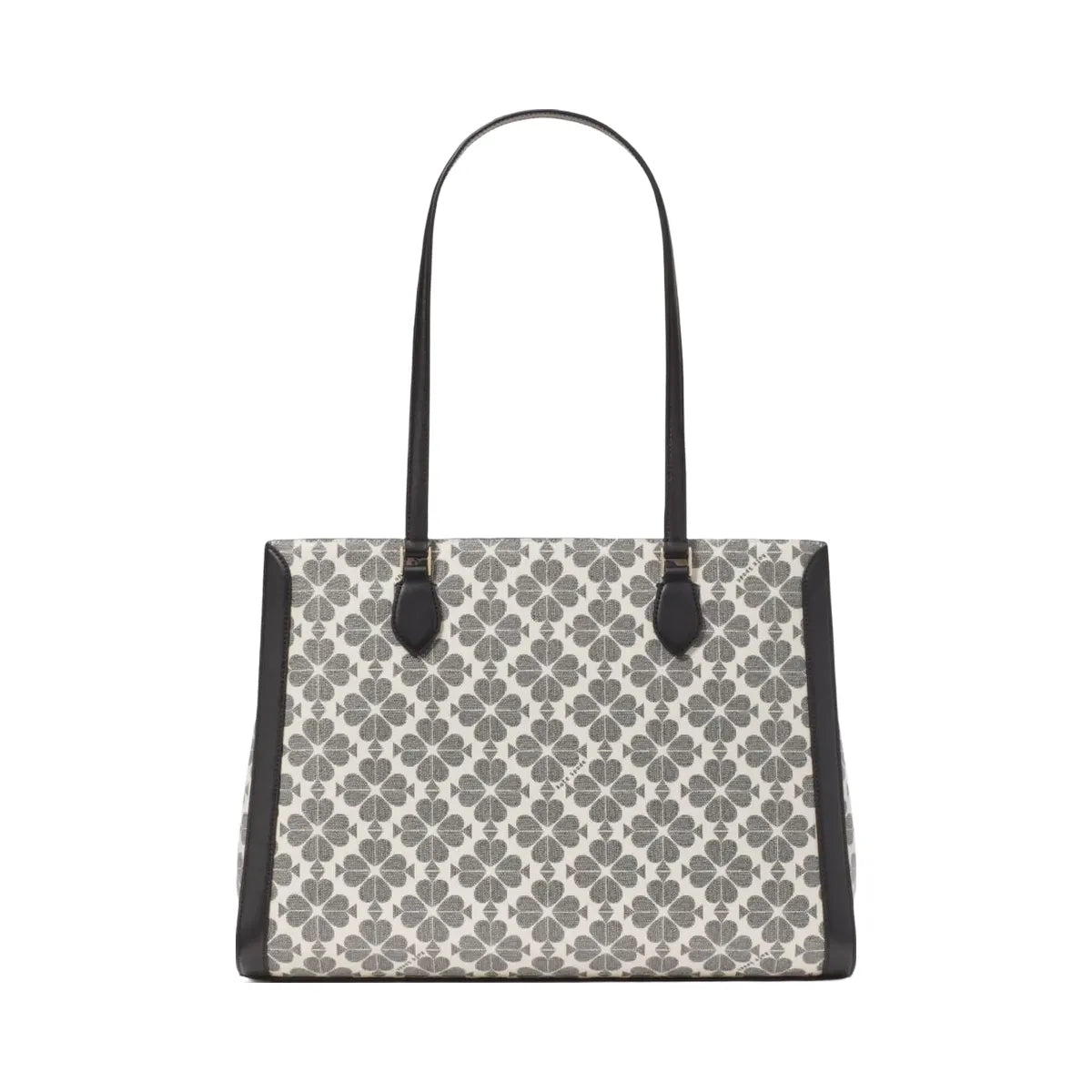 Kate Spade Signature Spade Flower East West Large Laptop Tote Black Multi