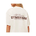 Gymshark All Seasons Graphic Short Sleeve T-Shirt - GS Soft White