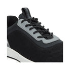 Timberland Parker Street Low Lace-Up Sneaker Black Knit Men'S