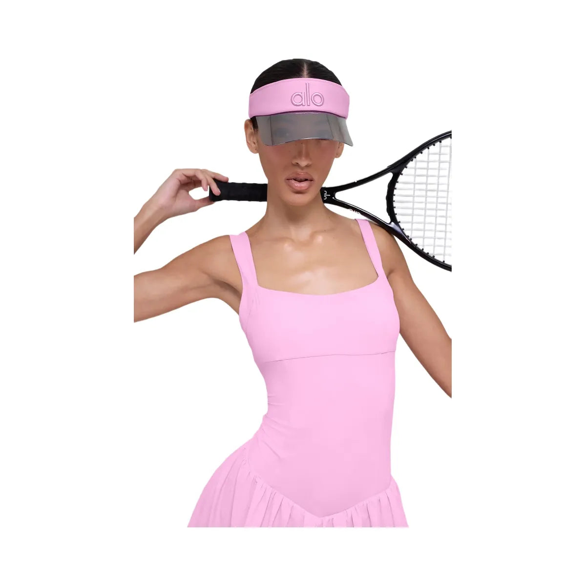 Alo Airlift Solar Visor - Candy Heart Pink