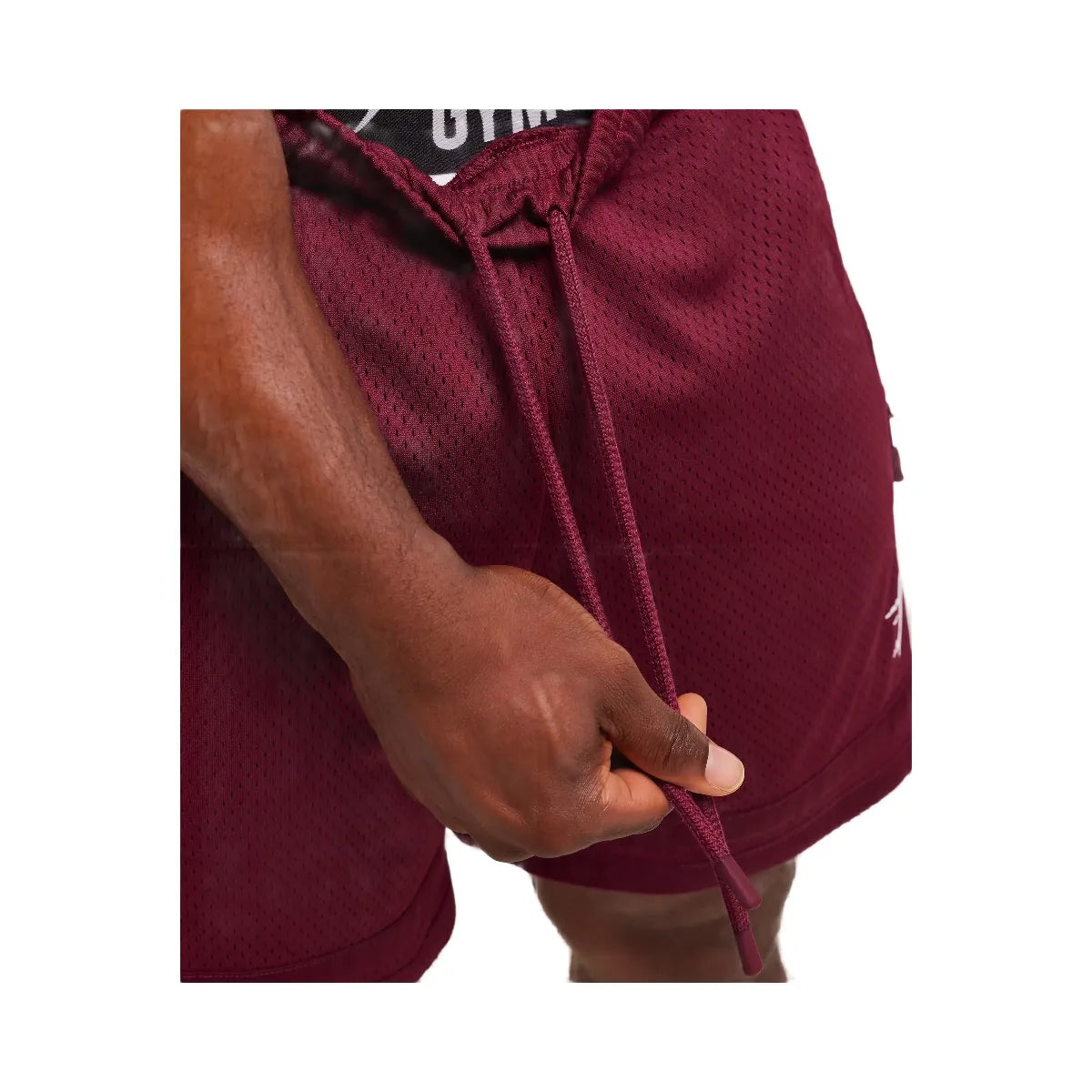 Gymshark Campus Mesh Shorts - Rich Maroon