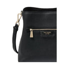 Kate Spade Hudson Pebbled Leather Shoulder Bag Black