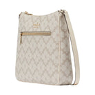 Kate Spade Signature Spade Flower Large Swingpack Crossbody Dark Beige Multi