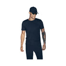 Alo Men's Conquer Reform Crewneck Short Sleeve - Navy