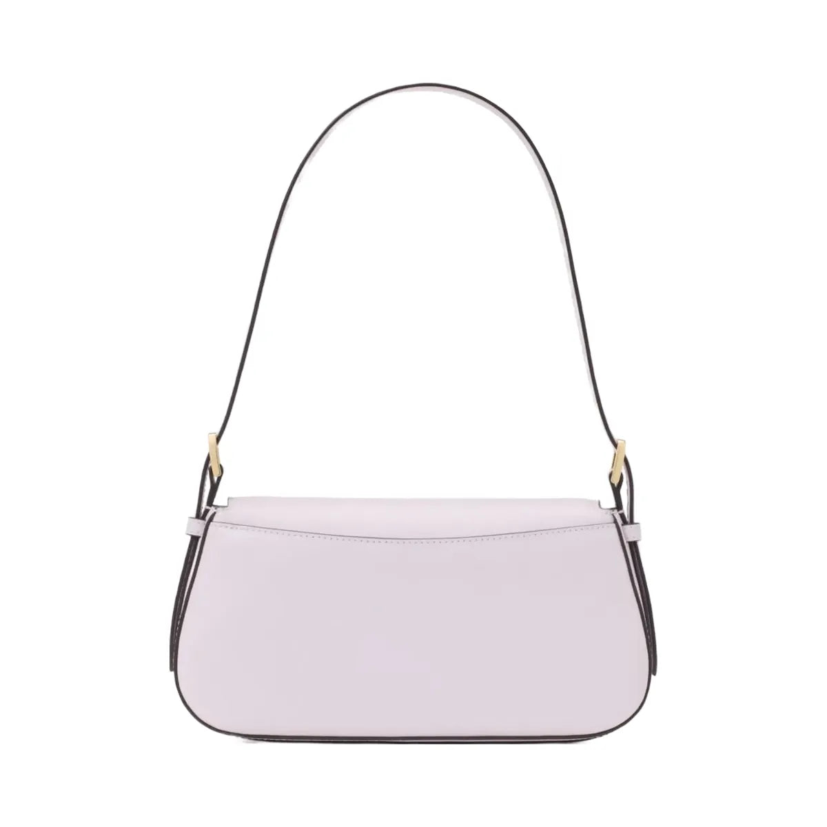 Kate Spade Madison Saffiano Leather Small Flap Shoulder Bag Pale Amethyst