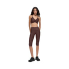 Alo Women's 16'' High-Waist Airlift Capri - Brownstone