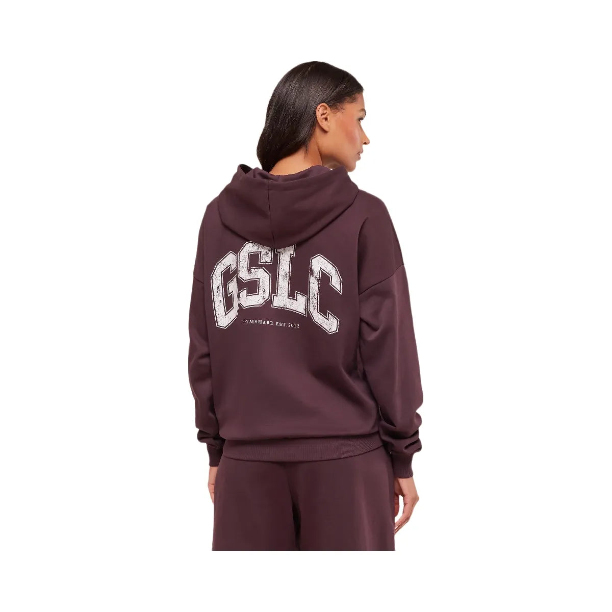Gymshark GSLC Graphic Zip Up Hoodie - Cherry Purple