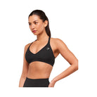 Gymshark Cotton Racerback Sports Bra - Black