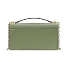 Kate Spade Deco Mini Flap Chain Crossbody Olive Leaf
