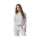 Alo Women's Soho Pullover - Athletic Heather Grey