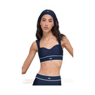 Alo Women's Airlift Alignment Bra - Navy/White