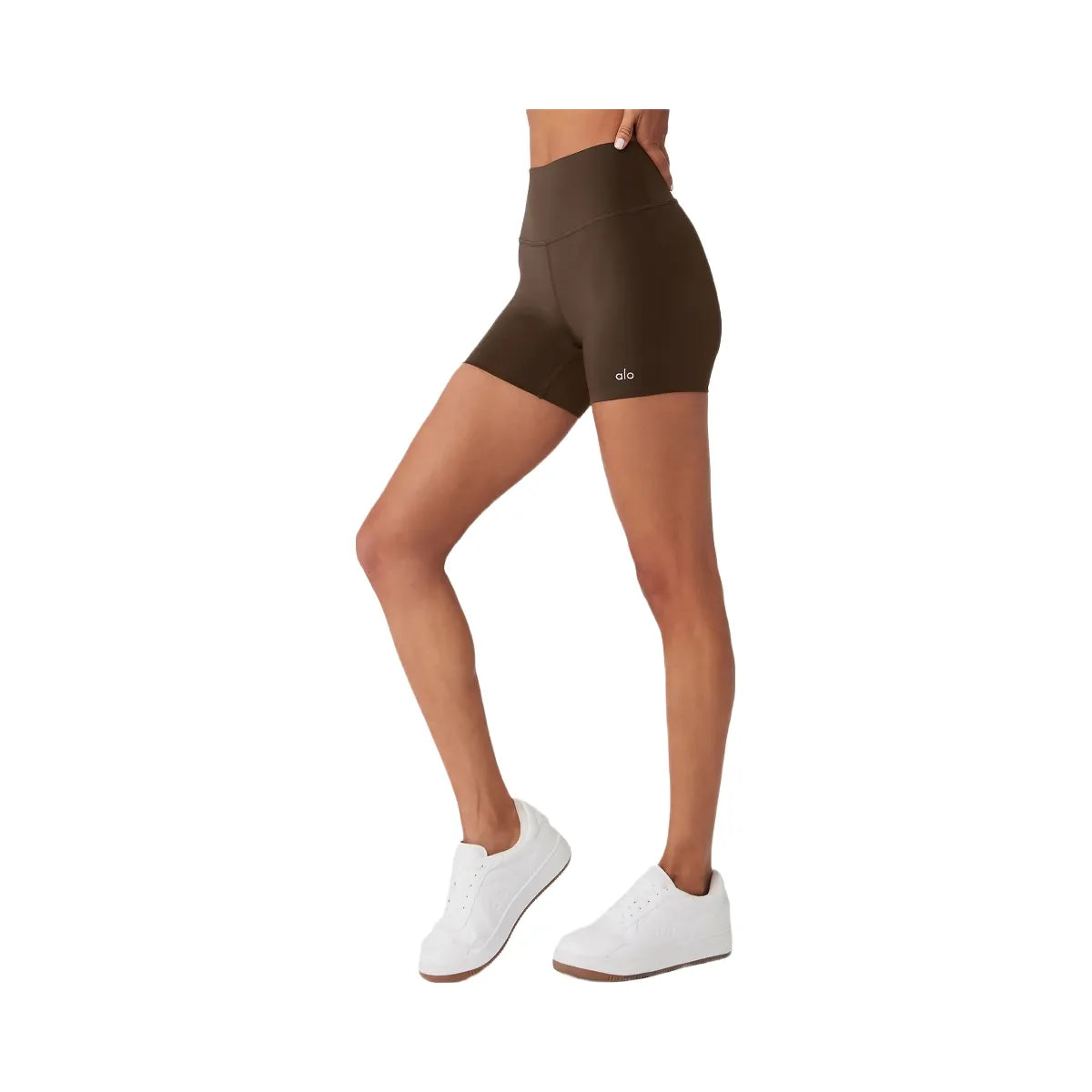 Alo Women's 5" Airlift Energy Short - Espresso