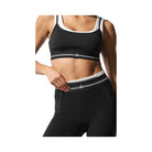 Alo Women's Airbrush High-Waist 7/8 Better Together Legging - Black/White