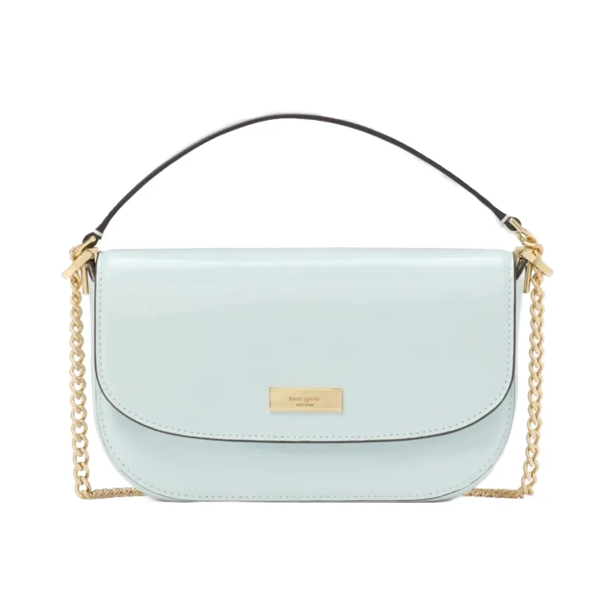 Kate Spade Krista Patent Chain Crossbody Hazy Morning