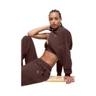Alo Women's Accolade Crew Neck Pullover - Brownstone