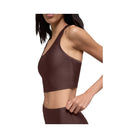 Alo Women's Airlift Super Sleek Bra Tank - Brownstone