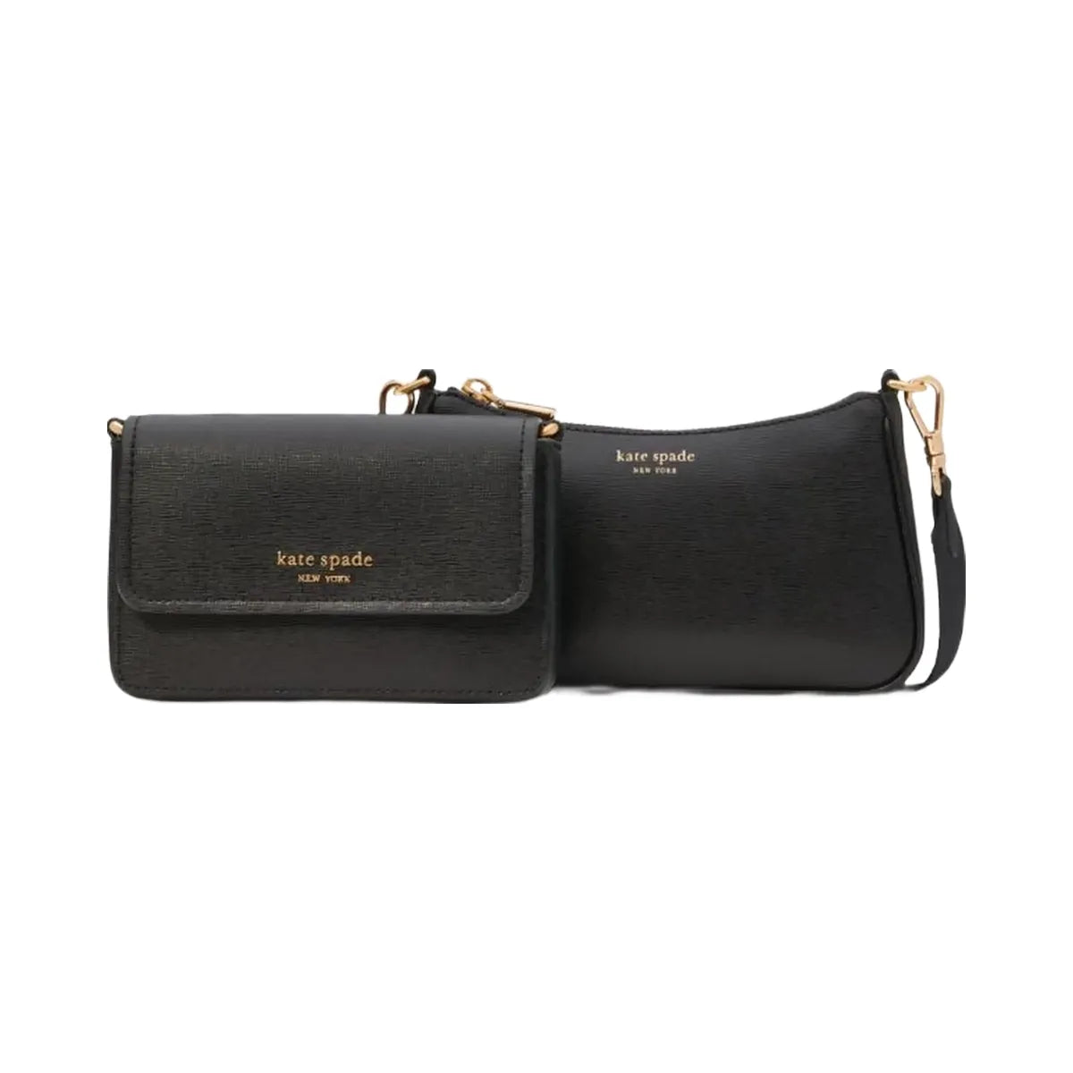 Kate Spade Double Up Crossbody Black